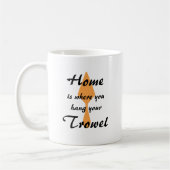 Mug Cute Minimalist Home Est L'Endroit Où Vous Accroch (Gauche)