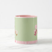 Mug Cute Mint Sucre de canne rose Gingerbread Maison M (Centre)
