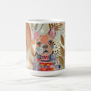Mug Cute Mixte Média Boston Terrier Chien