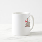 Mug Cute Mochi Peach Cat (Devant droit)