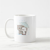 Mug Cute Mochi Peach Cat (Gauche)
