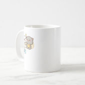 Mug Cute Mochi Peach Cat (Devant gauche)