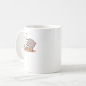 Mug Cute Mochi Peach Cat (Devant gauche)