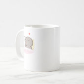 Mug Cute Mochi Peach Cat (Devant gauche)