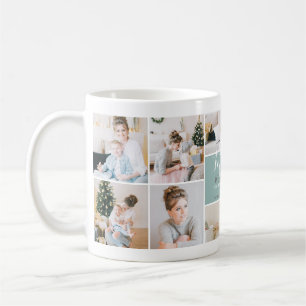 Mug Cute Modern Mama Photo Collage Cadeau