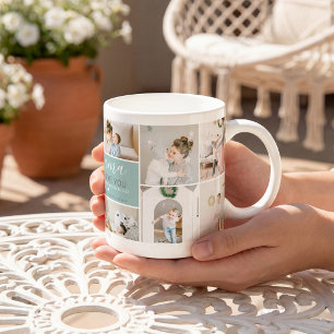 Mug Cute Modern Mama Photo Collage Cadeau