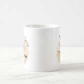 Mug Cute Modern Simple Witch's Brew Typographie tendan (Centre)