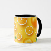 Mug Cute Moderne Unique Agrumes Motif (Devant droit)