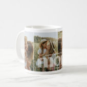 Mug Cute Mom superposition typographie 4 Photo (Devant gauche)