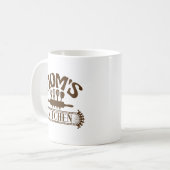 Mug Cute Mom's cuisine art word (Devant gauche)