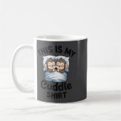 Mug Cute Monkey Sleep Couple This Is My Cuddle (Gauche)
