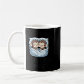 Mug Cute Monkeys Snuggle This Is Our Cuddle  (Gauche)