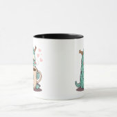 Mug "Cute Monster Boire Café (Centre)