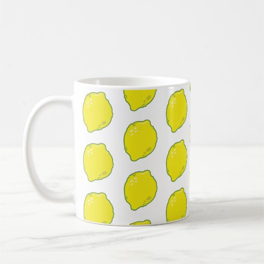 Mug Cute Motif Lemon (Gauche)