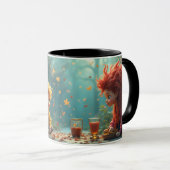 Mug Cute muscade concentrique (Devant droit)