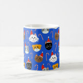 Mug Cute Noël Chat Motif (Centre)