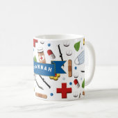 Mug Cute Nurse (Devant droit)