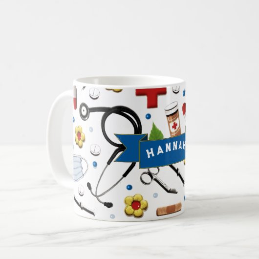 Mug Cute Nurse (Devant gauche)