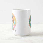 Mug Cute Nurse chat ajouter monogramme (Centre)