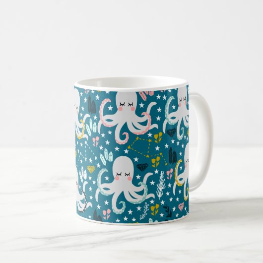 Mug Cute octopus (Devant droit)