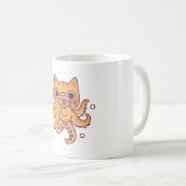 Mug Cute Octopus Chat drôle (Devant droit)