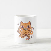 Mug Cute Octopus Chat drôle (Centre)