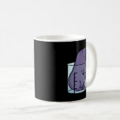 Mug Cute One Mole per Liter Chimie Jour d'Avogadro (Devant droit)