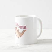 Mug Cute Otter Otterable Pun (Devant droit)