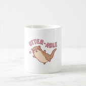 Mug Cute Otter Otterable Pun (Centre)