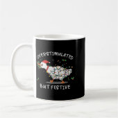 Mug Cute Overstimulated But Festive Funny Goose Ugly C (Gauche)