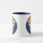 Mug Cute Owl en Casquette (Centre)