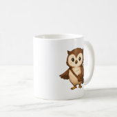 Mug Cute Owl Illustration – Okojo and Friends Illust (Devant droit)