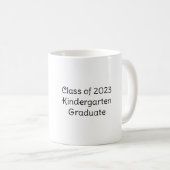 Mug Cute Owl Kindergarten Graduate (Devant droit)