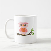 Mug Cute Owl Lecture (Gauche)