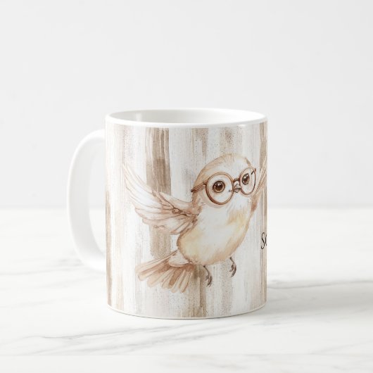 Mug Cute Owl with Glasses (Devant gauche)