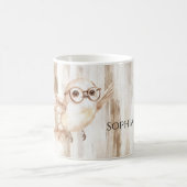 Mug Cute Owl with Glasses (Centre)