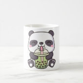Mug Cute Panda Boire Matcha Bubble Tea (Centre)