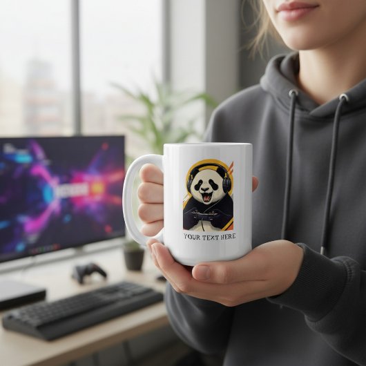 Mug Cute Panda Gamer | Funny Gaming Animal Gift