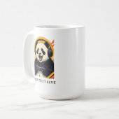 Mug Cute Panda Gamer | Funny Gaming Animal Gift (Devant gauche)