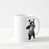 Mug Cute Panda Jouer Guitare, Musique Panda Amateurs (Devant droit)