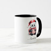 Mug Cute Panda Père Noël Joyeux Noël (Devant droit)