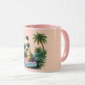 Mug Cute Panda Sweet Summer  | Été doux tendance (Devant droit)