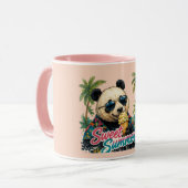 Mug Cute Panda Sweet Summer  | Été doux tendance (Devant gauche)
