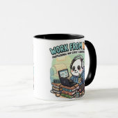 Mug Cute Panda Travail à Domicile   (Devant droit)