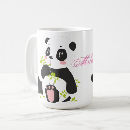 Mug Cute pandas (Devant gauche)