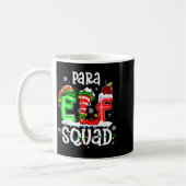 Mug Cute Para Elf Squad Funny Christmas Elf Kids Teach (Gauche)