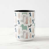 Mug Cute Pastel Baby Motif animal (Centre)
