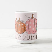 Mug Cute Pastel Bonjour Citrouille (Centre)