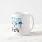 Mug Cute Pastel Life is Better at the Beach (Devant droit)