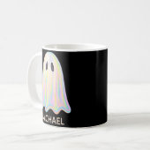 Mug Cute Pastel Rainbow Ghost | Éffrayant esthétique (Devant gauche)